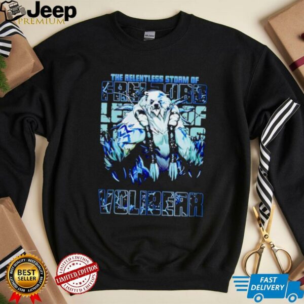 The Relentless Storm of Freljord Volibear shirt