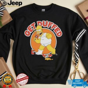 The Simpsons Homer Get Duffed shirt
