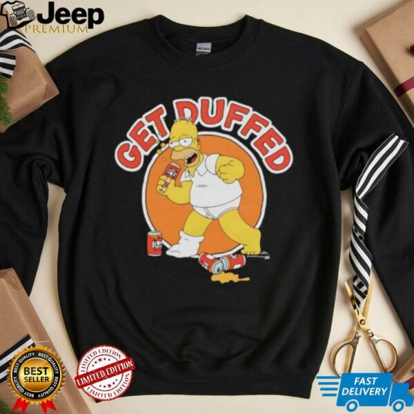 The Simpsons Homer Get Duffed shirt
