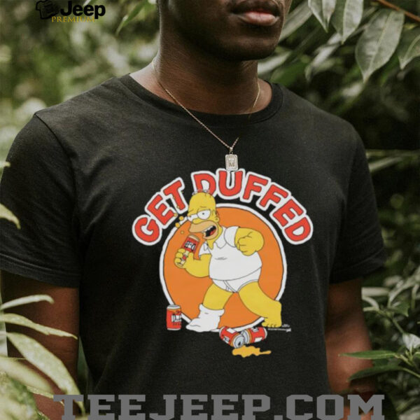 The Simpsons Homer Get Duffed shirt