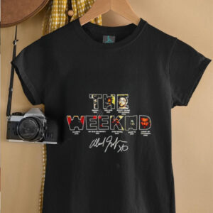 The Weeknd Hurry Up signature shirt0