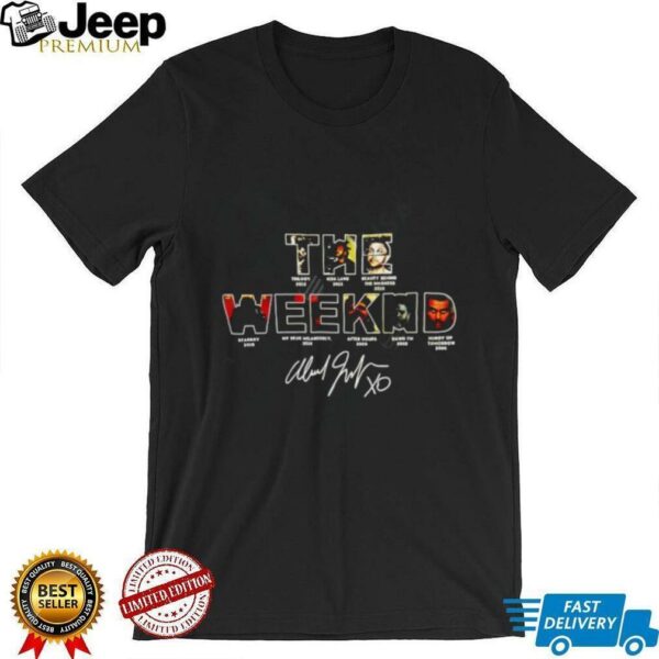The Weeknd Hurry Up signature shirt