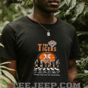 The West Tigers 2000 2025 Abbey Road thank you for the memories shirt5