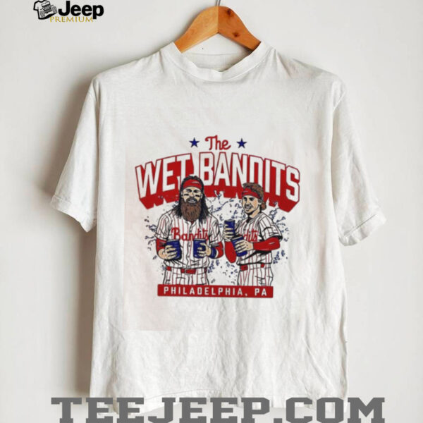 The Wet Bandits Philadelphia PA Baseball Players Fun Graphic shirt