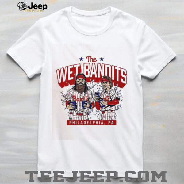 The Wet Bandits Philadelphia PA Baseball Players Fun Graphic shirt