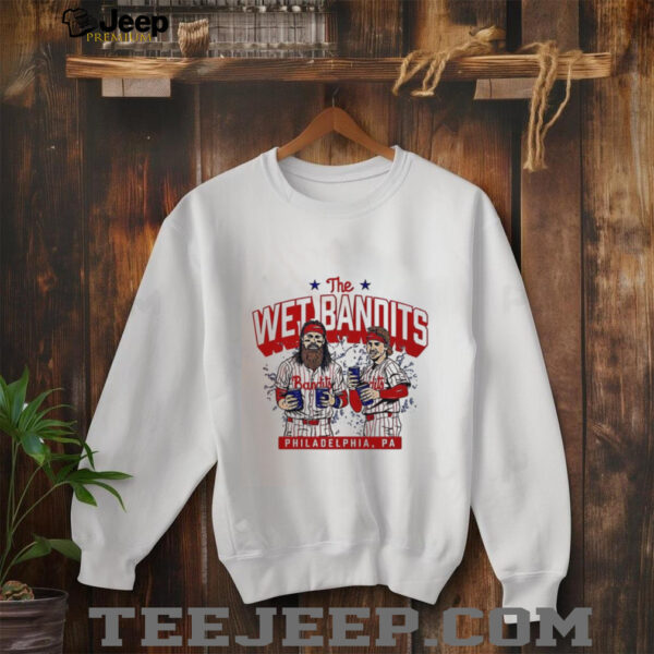 The Wet Bandits Philadelphia PA Baseball Players Fun Graphic shirt