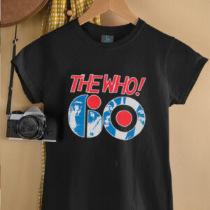 The Who 60th Logo T Shirt5