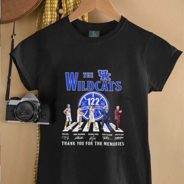 The Wildcats 122 years of basketball est 1903 thank you for the memories shirt