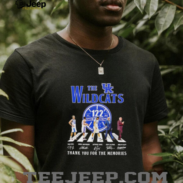 The Wildcats 122 years of basketball est 1903 thank you for the memories shirt