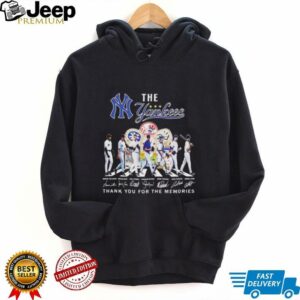 The Yankees Abbey Road thank you for the memories shirt3