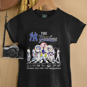 The Yankees Abbey Road thank you for the memories shirt5