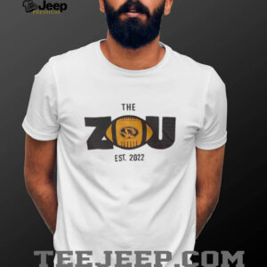 The Zou Missouri Tigers est 2022 shirt