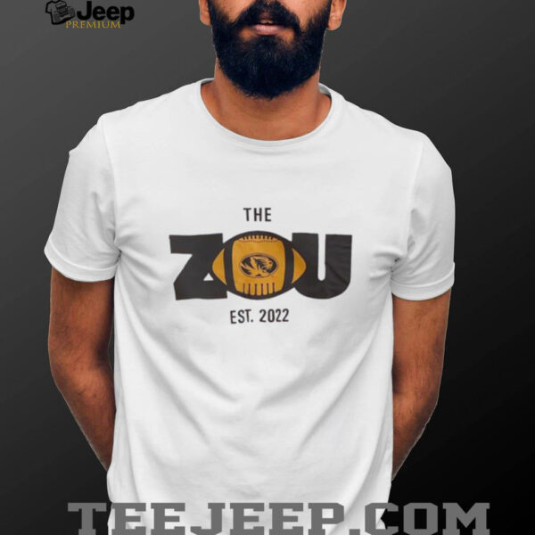 The Zou Missouri Tigers est 2022 shirt