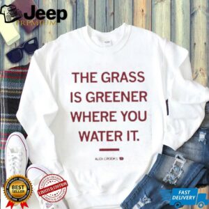 The grass is greener where you water it Audi Crooks Iowa State Cyclones shirt3