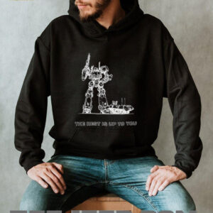 The rest is up to you armored core shirt