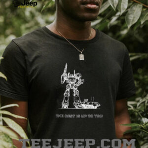 The rest is up to you armored core shirt3