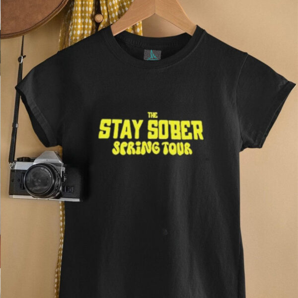 The stay sober spring tour 2025 shirt