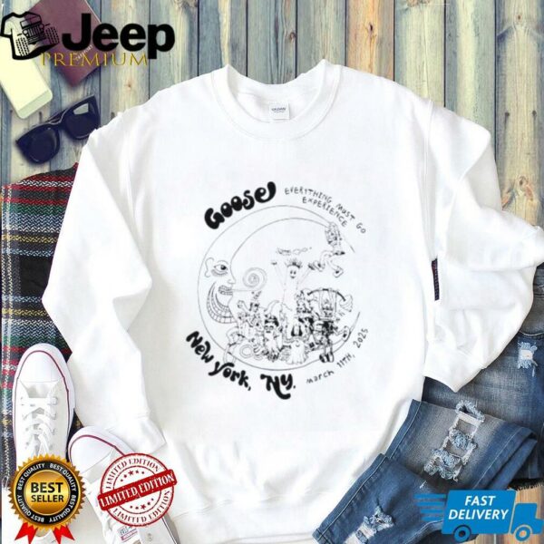 The theater at the shed in New York NY show goose mar 11 2025 shirt