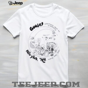 The theater at the shed in New York NY show goose mar 11 2025 shirt2
