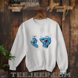 Then vs now santa cruz screaming hand shirt2