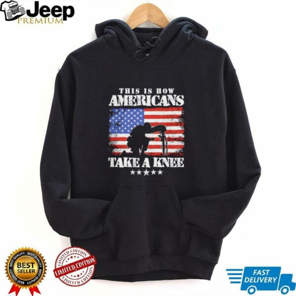 This is how Americans take a knee shirt