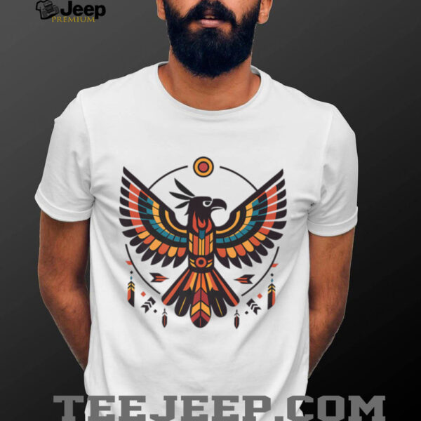 Thunderbird Native American Tribal Art Shirt