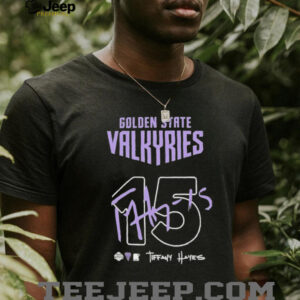 Tiffany Hayes Golden State Valkyries round21 T Shirts3