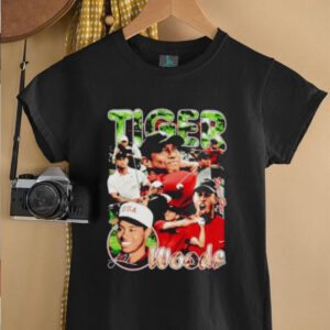 Tiger Woods golfer PGA tour signature shirt