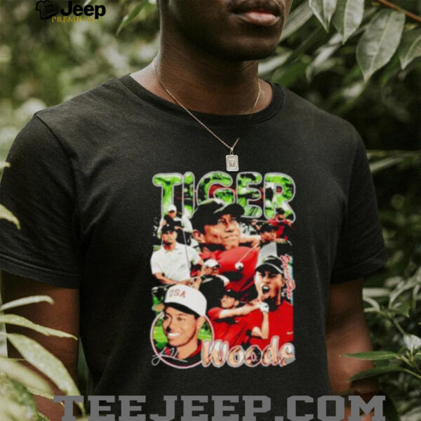 Tiger Woods golfer PGA tour signature shirt
