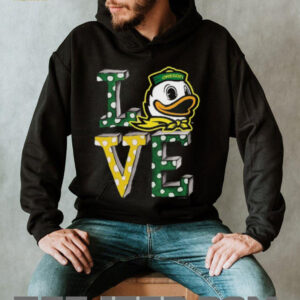 Tiny Turnip Oregon Ducks Infant Love T Shirt1