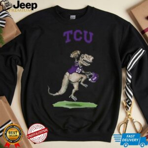 Tiny Turnip TCU Horned Frogs Womens T Rex T Shirt2