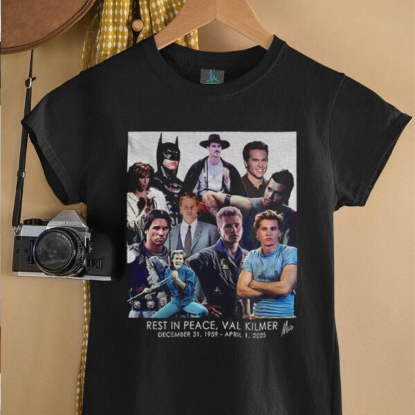 Tombstone Val Kilmer Rest In Peace December 31 1959 April 1 2025 graphic shirt