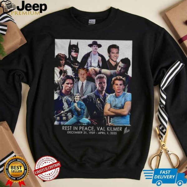 Tombstone Val Kilmer Rest In Peace December 31 1959 April 1 2025 graphic shirt