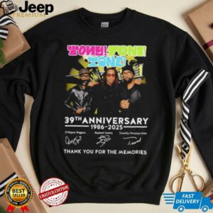 Tony Toni Tone 39th anniversary 1986 2025 thank you for the memories shirt
