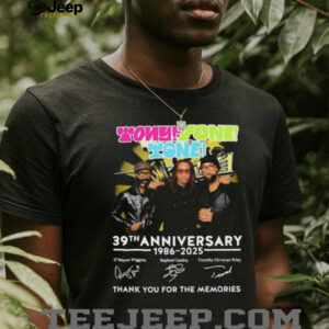 Tony Toni Tone 39th anniversary 1986 2025 thank you for the memories shirt