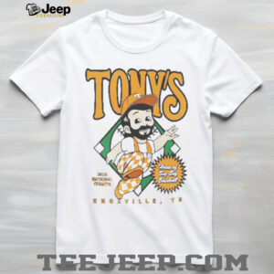 Tonys Big Boy Tennessee Volunteers Caricature T shirt