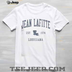 Top Jean Lafitte LA Vintage Athletic Sports T Shirt3