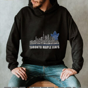 Toronto Maple Leafs Fans 2025 Hockey team skyline NHL shirt2