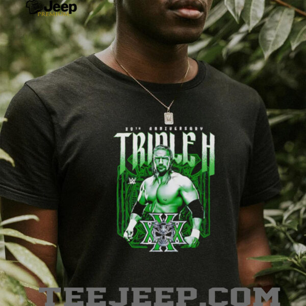 Triple H 30th anniversary shirt