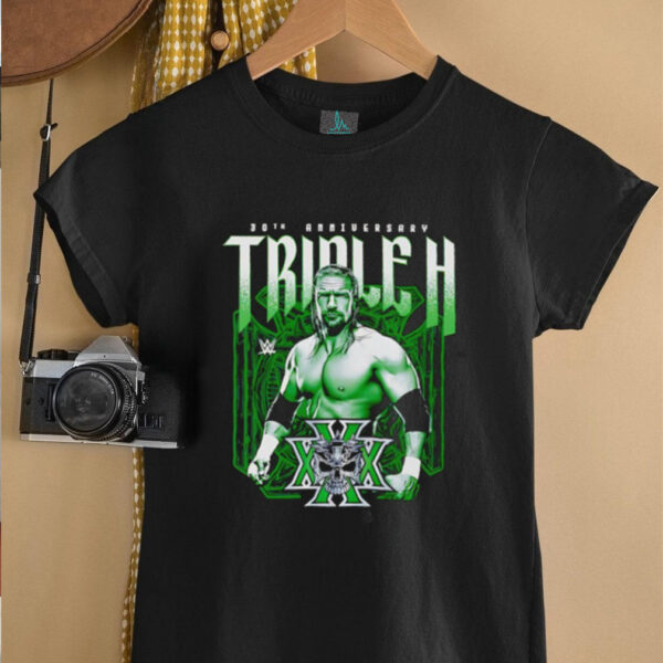 Triple H 30th anniversary shirt