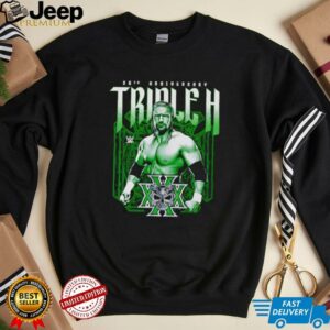 Triple H 30th anniversary shirt3