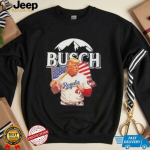 Trump 47 Busch Kansas City Royals shirt