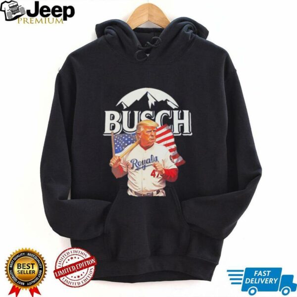 Trump 47 Busch Kansas City Royals shirt