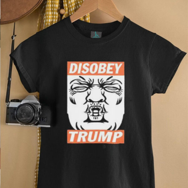Trump Disobey Funny Kissing shirt