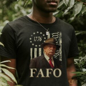 Trump Fafo, Funny Fafo Trump American Flag T Shirt