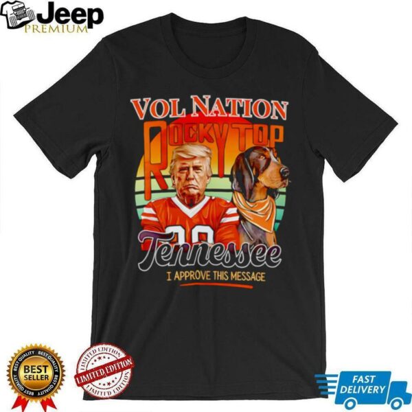 Trump Tennessee Football mascot shirt