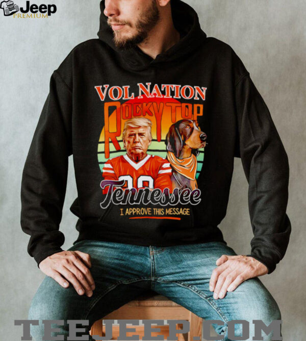 Trump Tennessee Football mascot shirt