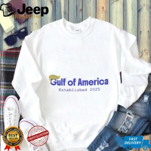 Trump gulf of America established 2025 shirt1