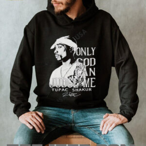 Tupac Shakur Only God Can Judge Me signature shirt