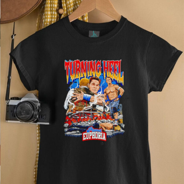 Turning Heel Cena cartoon art shirt